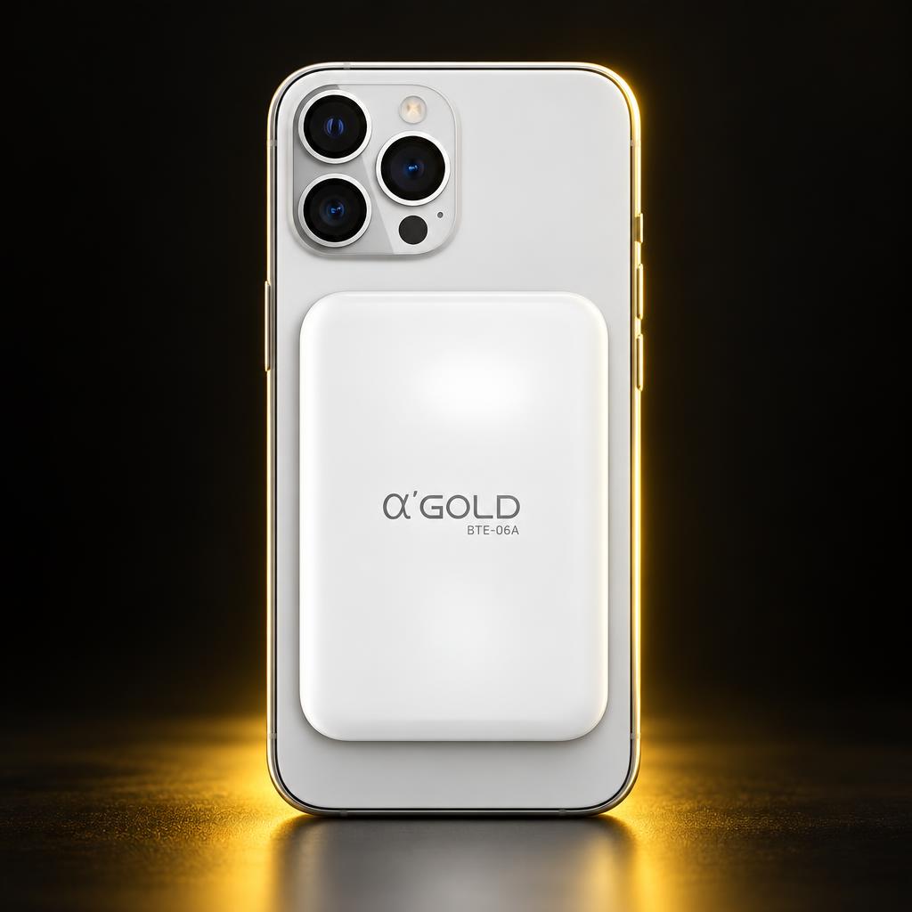 Power Bank A'Gold BTE-06A 5.000mAh Magnético